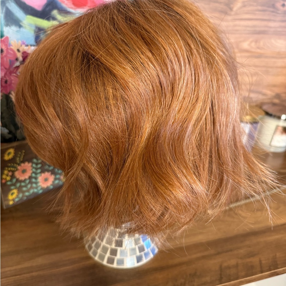 Raquel Welch Unfiltered Wig in Iced Pumpkin Spice Rooted - Picture 7 of 8